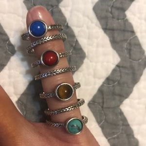 Premier Designs Stackable sterling silver set